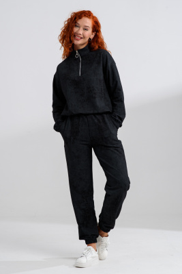 7481 костюм женский винтаж черный